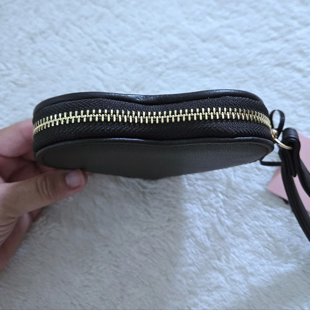 Juicy🍊 Couture Dusty Violet💜 Royal👑 Couture Heart🩷 Zip Around Coin Purse - Picture 4 of 16